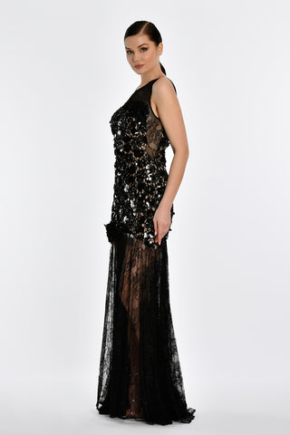 Black Floor Length gown