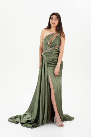 green gown