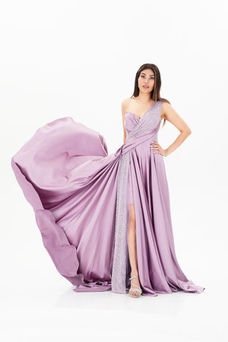 Purple Ball Gown