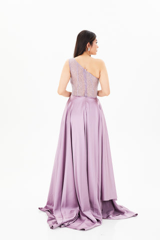 Purple Ball Gown