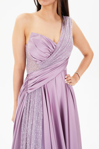 Purple Ball Gown