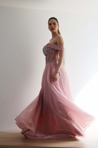 pink princess dress