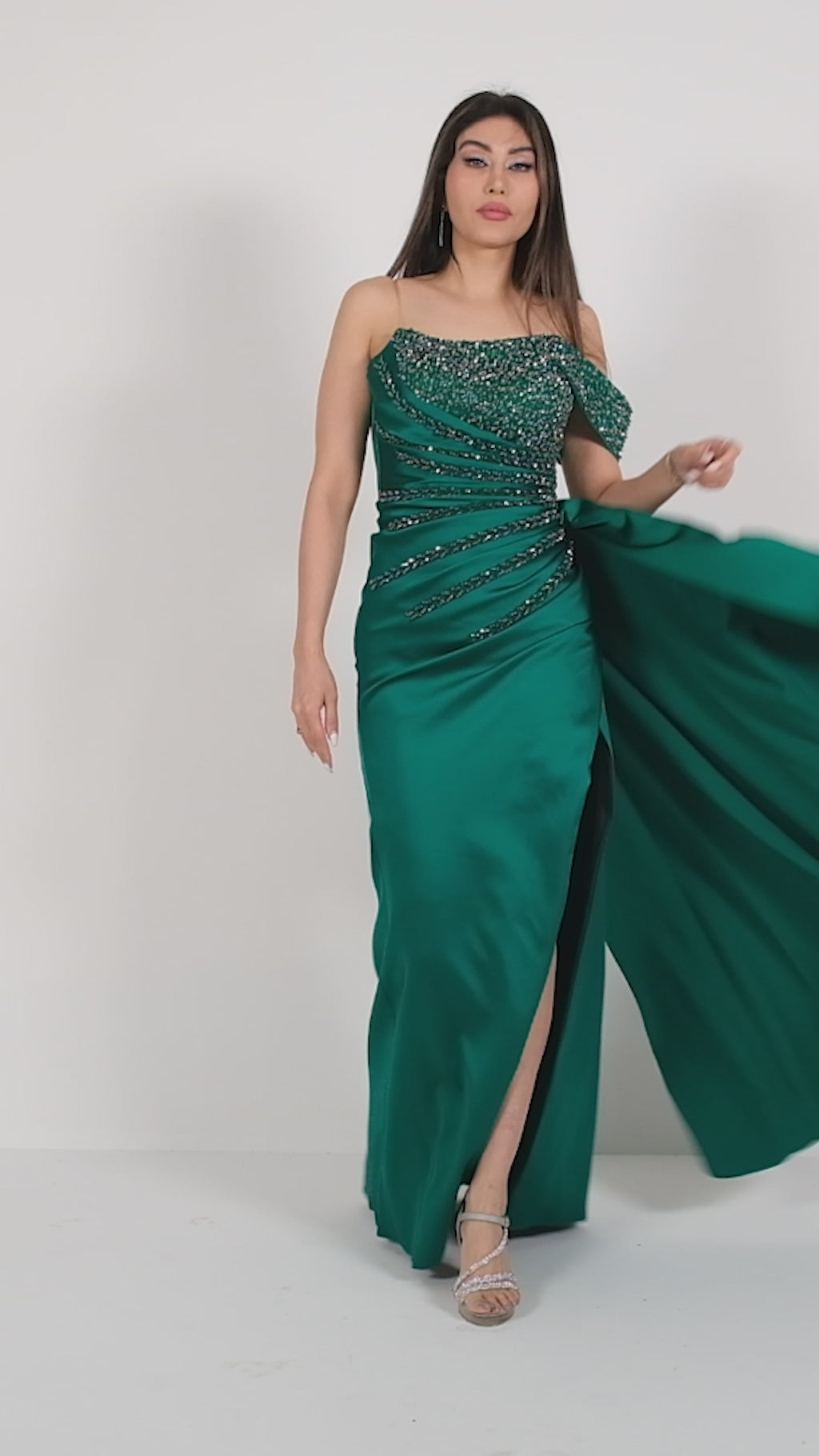 green gown