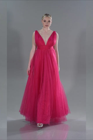 Pink Tulle Dress