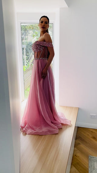 pink princess dress