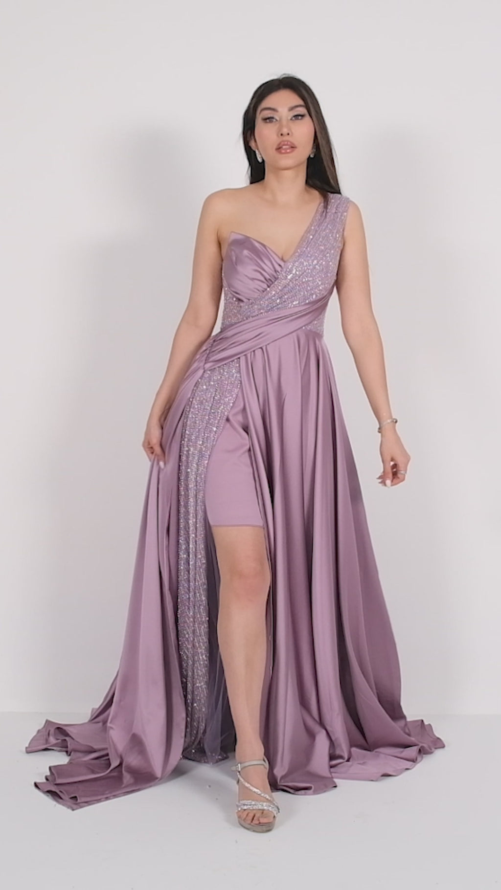 Purple Ball Gown